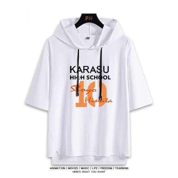 排球少年 連帽短袖T恤-GOODTOYSTUDIO