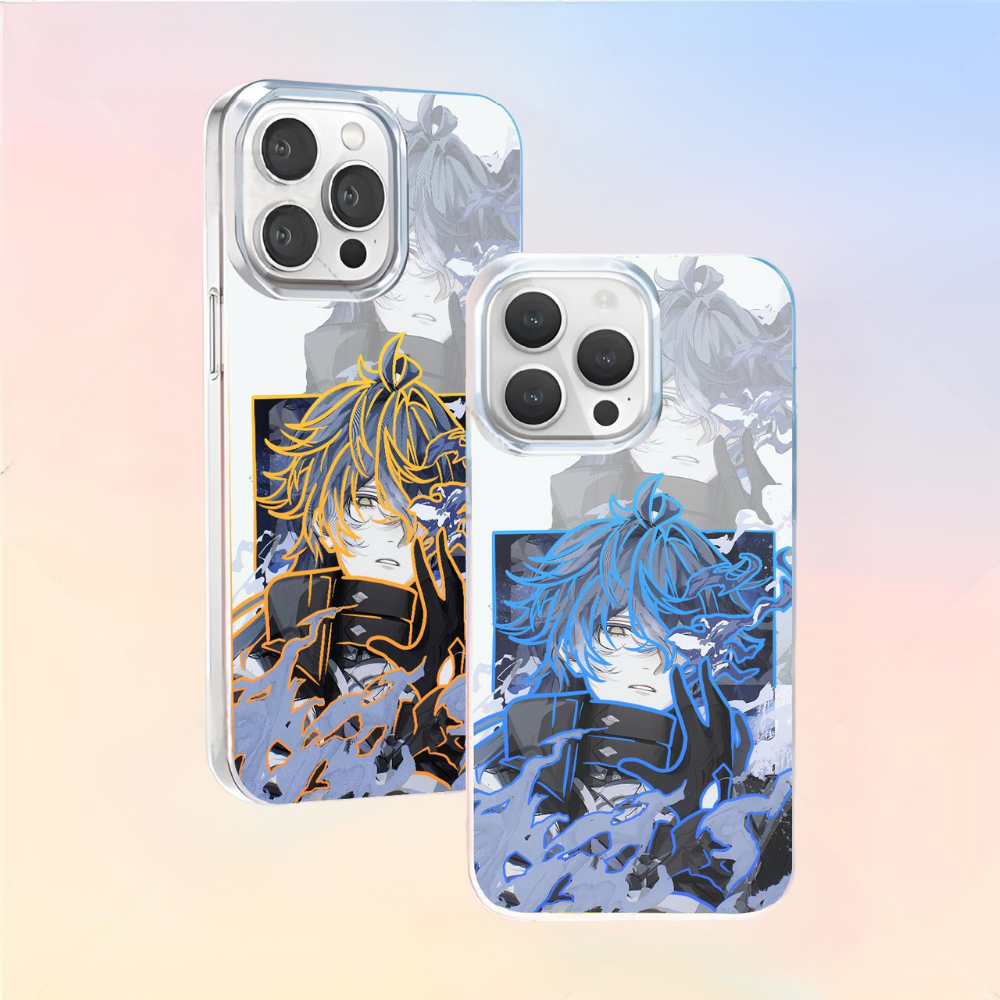 原神極光金漸變防摔手機殼