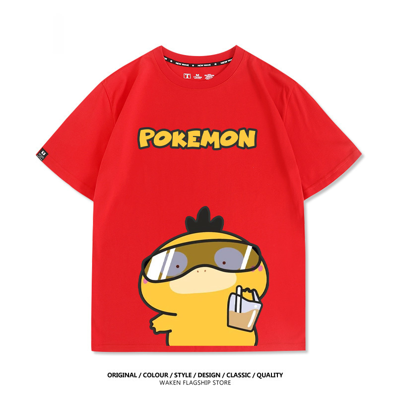 精靈寶可夢 啵啵奶茶 印花T恤-GOODTOYSTUDIO