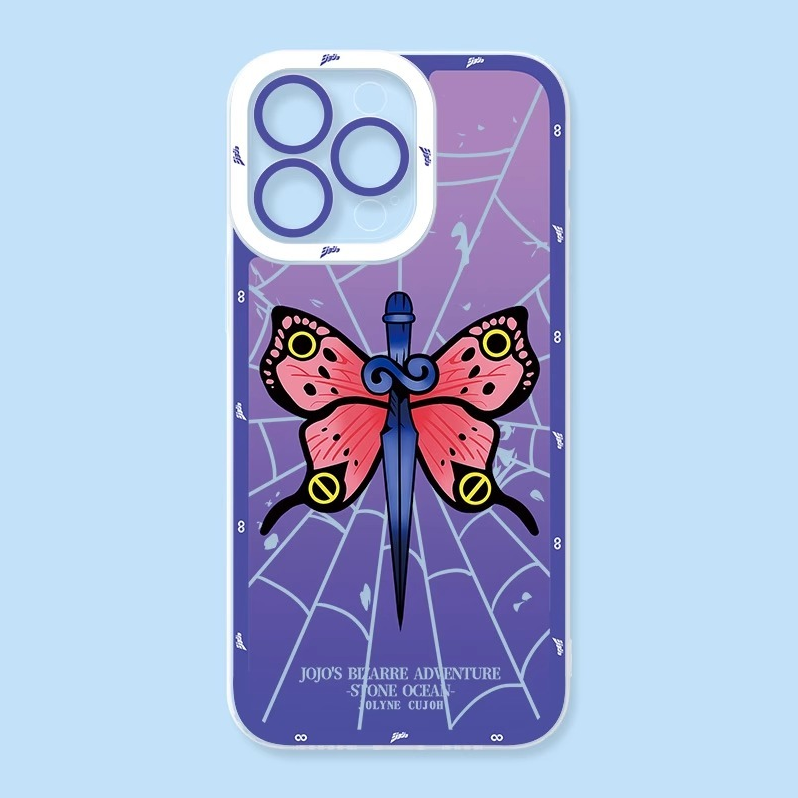 蘋果 系列JOJO的奇妙冒險天使眼透明防摔軟殼