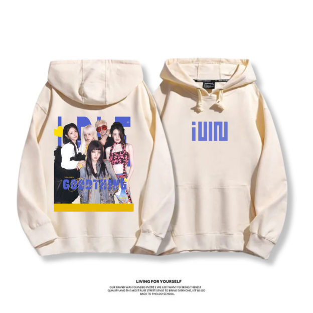 (G)I-DLE 2025秋冬新款 親子情侶男女連帽衛衣