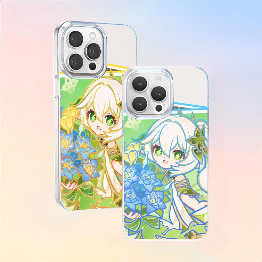 原神極光金漸變防摔手機殼