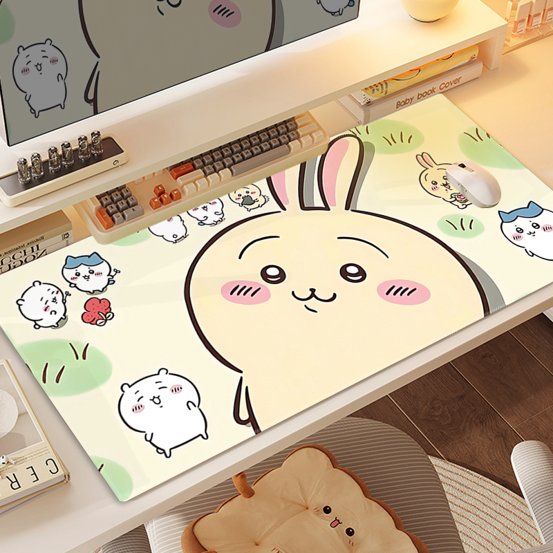 Chiikawa 主題桌墊 布質滑鼠墊