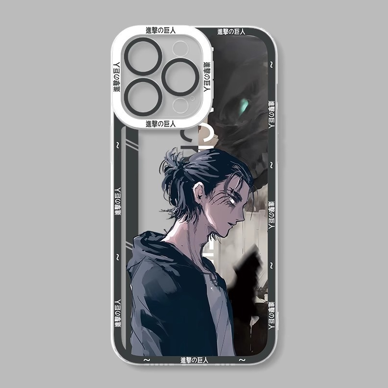 蘋果 系列進擊的巨人天使眼透明防摔軟殼