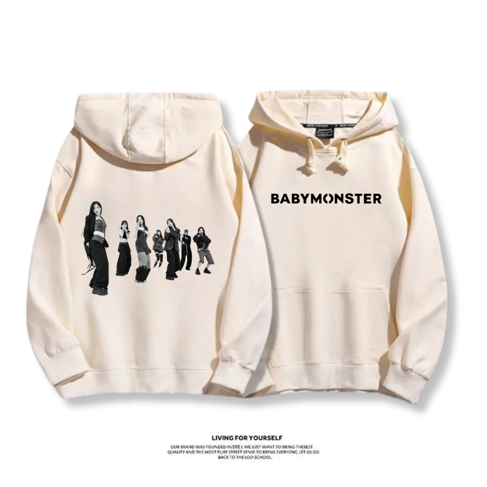 BLACKPINK 2025秋冬新款 親子情侶男女連帽衛衣