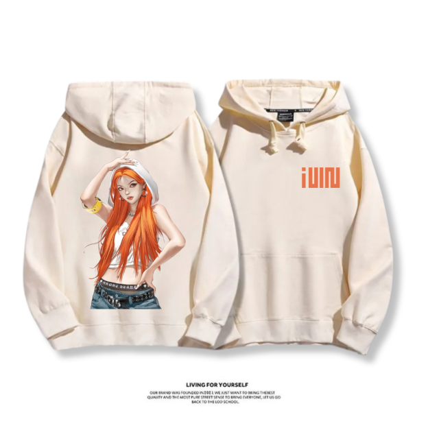 (G)I-DLE 2025秋冬新款 親子情侶男女連帽衛衣