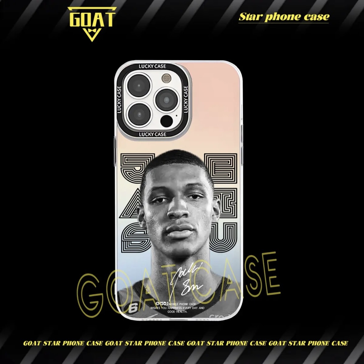 球星肖像｜極光鐳射球星手機殼-GOODTOYSTUDIO