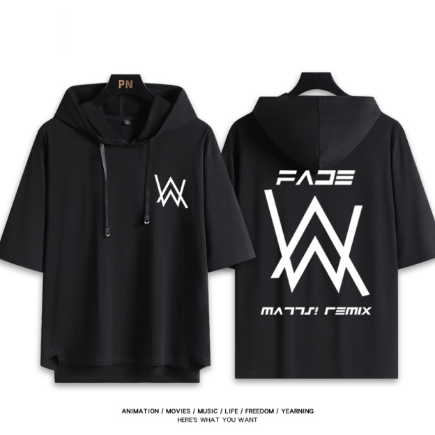 艾倫沃克 Alan Walker 連帽短袖T恤