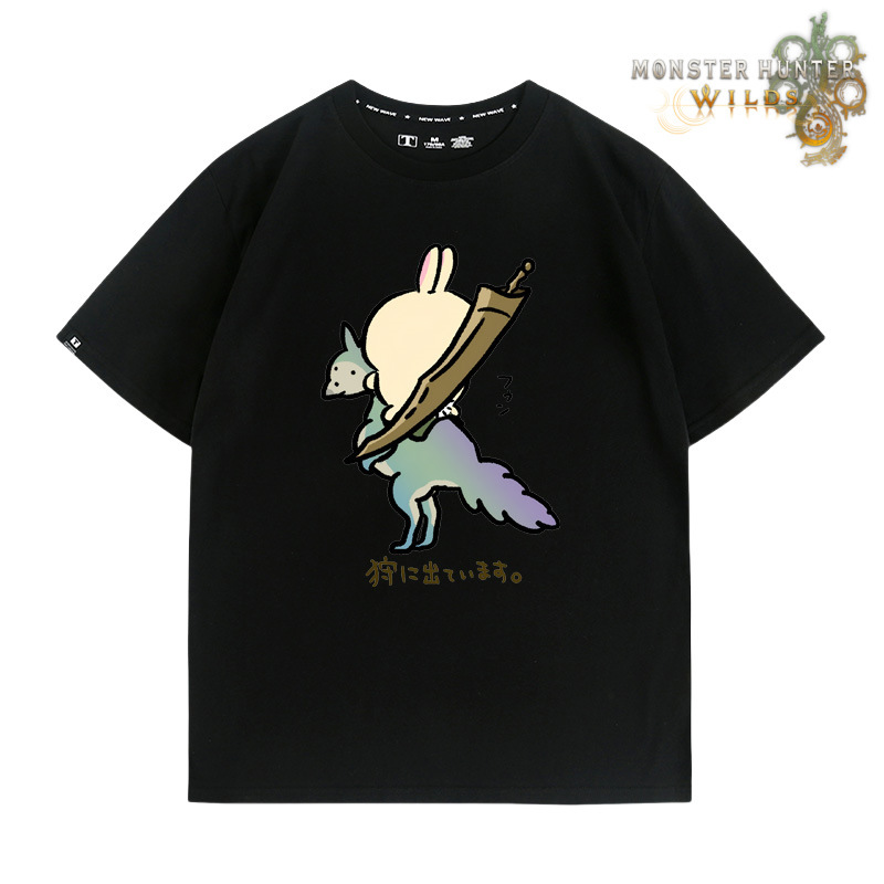 《魔物獵人荒野》第3彈 印花短袖T恤-GOODTOYSTUDIO