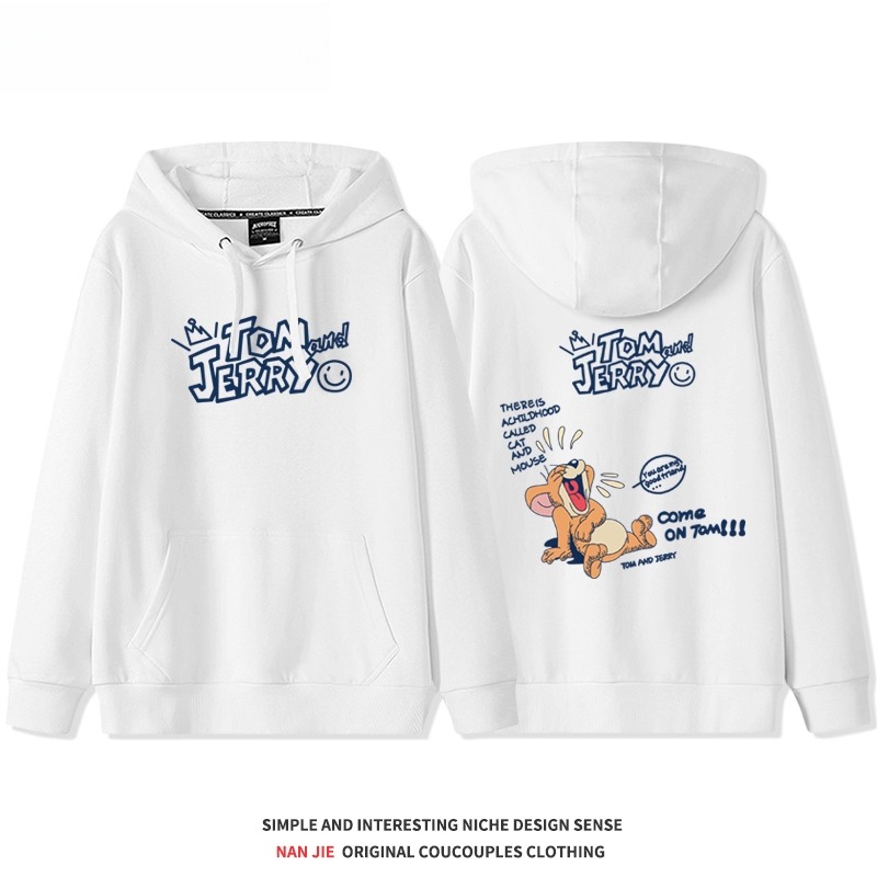 貓和老鼠 聯名衛衣2025秋冬新款 親子情侶裝連帽衛衣