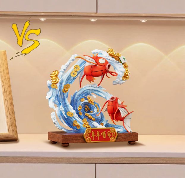 【預購】VS模玩 家居系列17 招財雙魚戲水