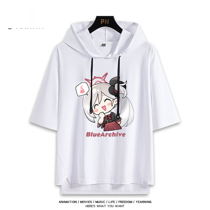 蔚藍檔案 連帽短袖T恤-GOODTOYSTUDIO