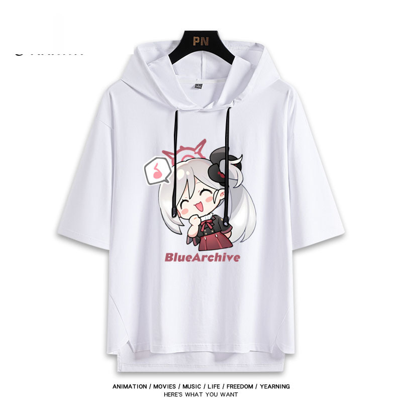 蔚藍檔案 連帽短袖T恤-GOODTOYSTUDIO