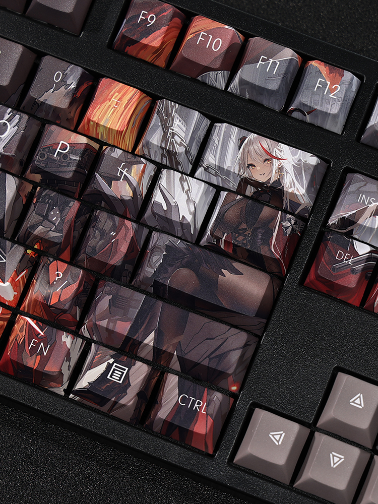 碧藍航線埃吉爾色彩增益108鍵標準配列衛星軸鍵帽-GOODTOYSTUDIO