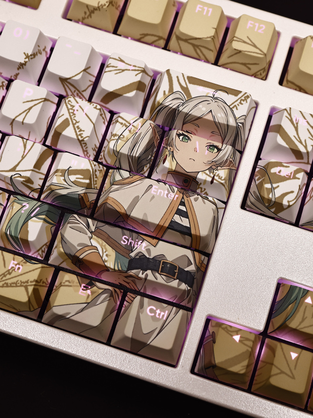 葬送的芙莉蓮透光RGB108鍵標準配列衛星軸鍵帽-GOODTOYSTUDIO