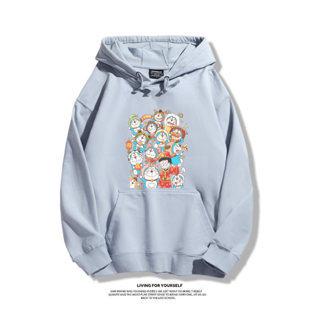 哆啦A夢聯名新款 親子情侶男女款連帽衛衣-ZUIHANG SHOP