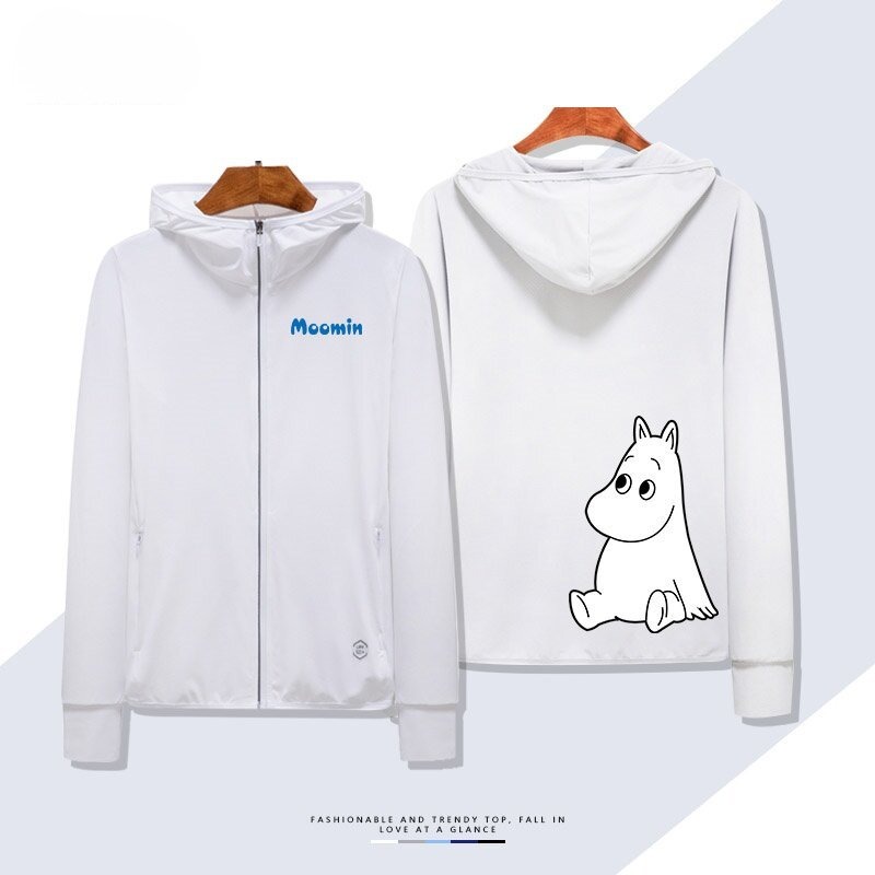Moomin 嚕嚕米 夏季通勤冰絲速乾涼感防曬外套