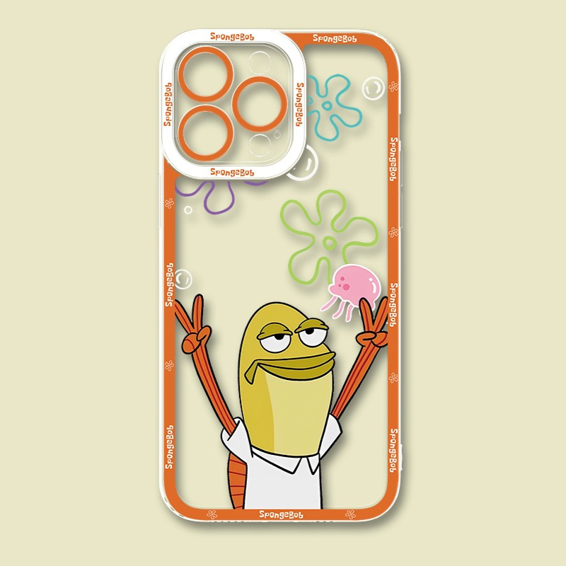 海綿寶寶天使眼透明防摔軟殼-GOODTOYSTUDIO