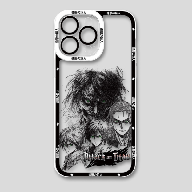 進擊的巨人天使眼透明防摔軟殼