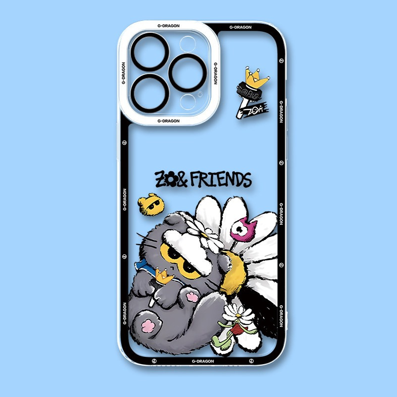 GD權志龍天使眼透明防摔軟殼