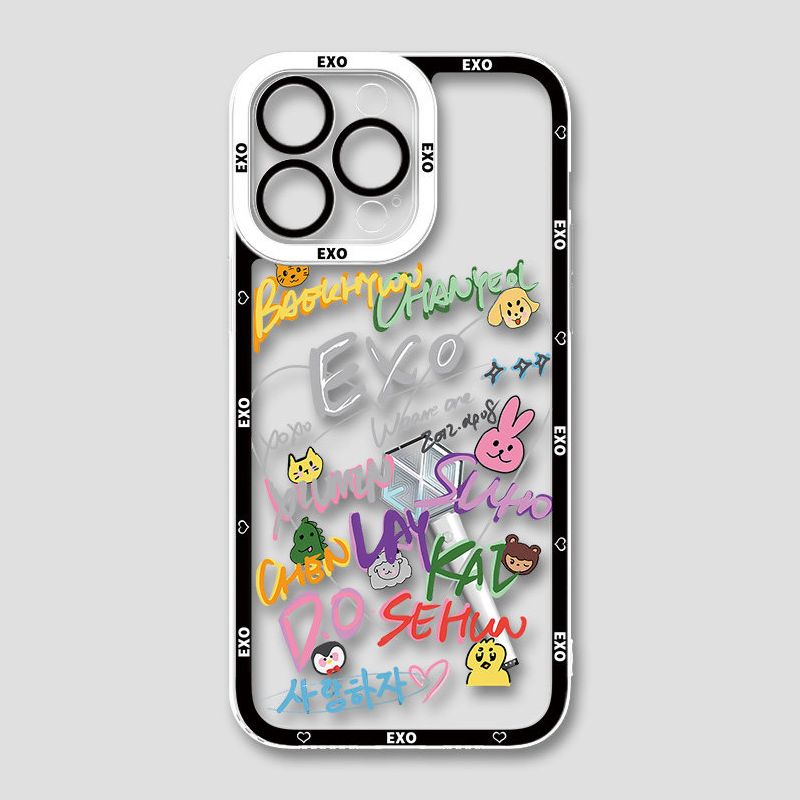 EXO 天使眼透明手機殼