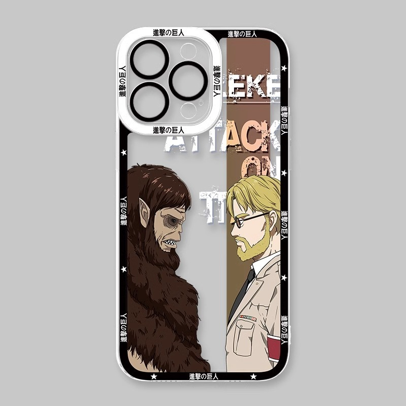 蘋果 系列進擊的巨人天使眼透明防摔軟殼