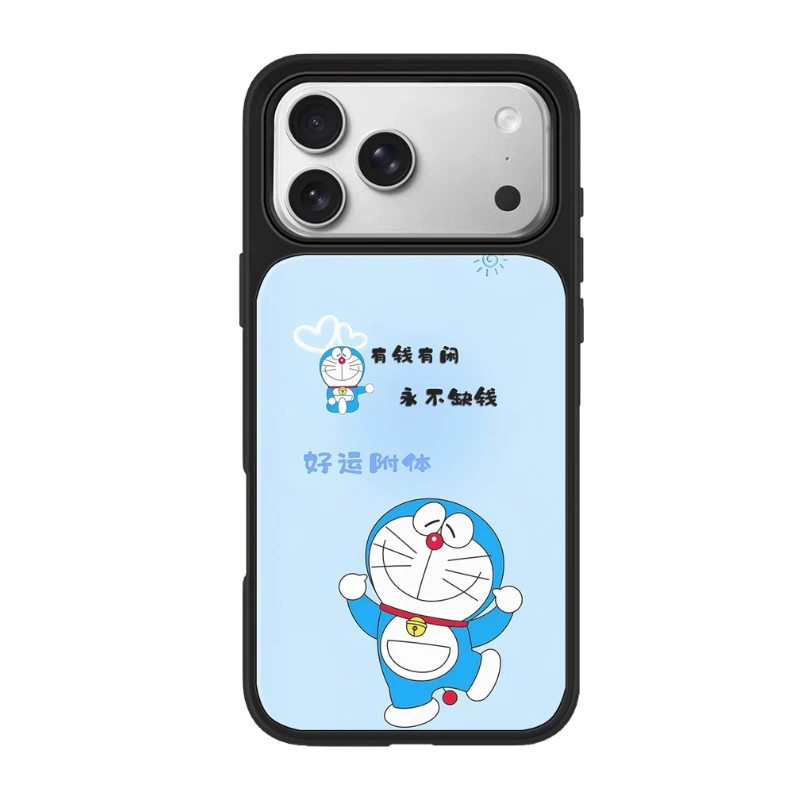 哆啦A夢玻璃磁吸手機殼｜MagSafe 可愛保護殼