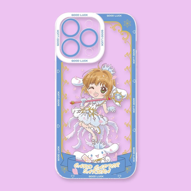 魔卡少女櫻天使眼透明防摔軟殼