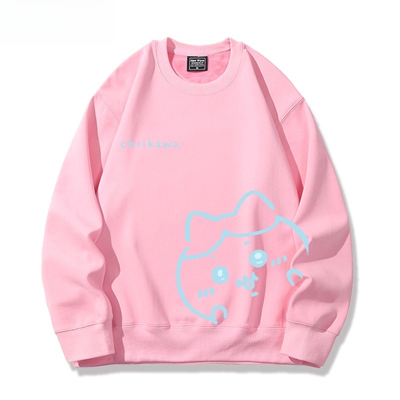 Chiikawa 聯名親子情侶裝 圓領長袖