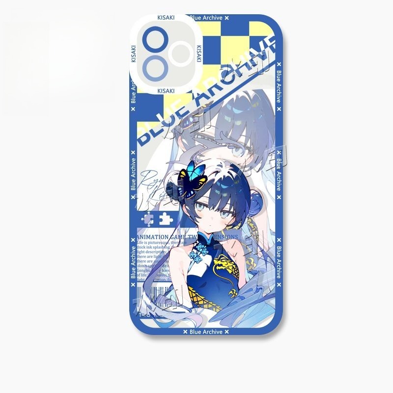 蔚藍檔案龍華妃咲 天使眼透明防摔軟殼