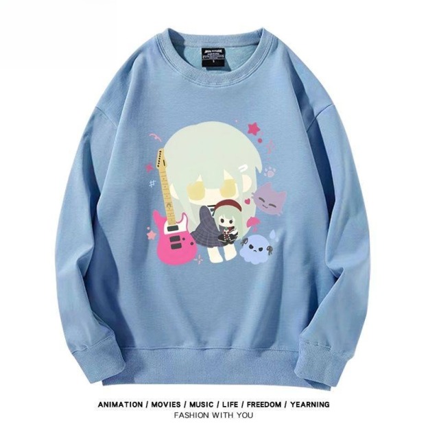 Mygo!AveMujica若葉睦 聯名親子情侶裝 圓領長袖