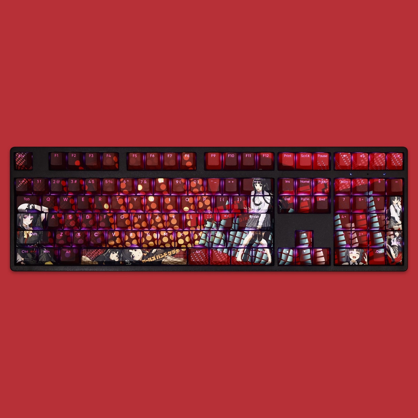 安和昴透光RGB108鍵標準配列衛星軸鍵帽-GOODTOYSTUDIO