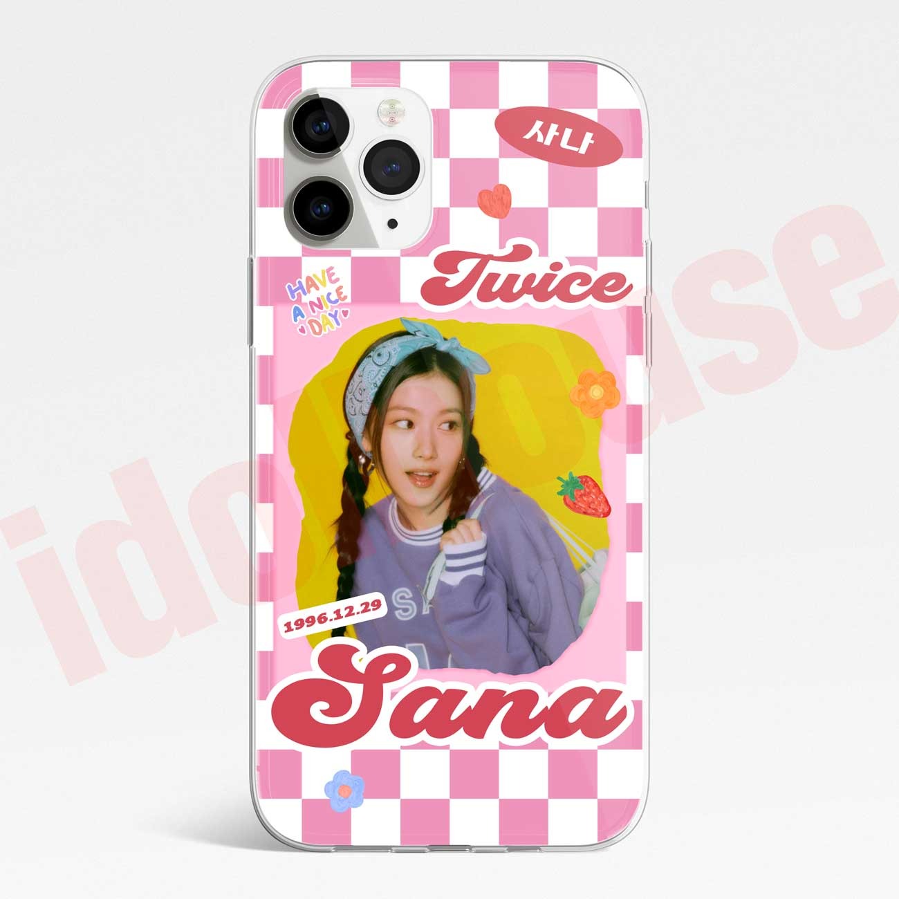 TWICE 天使眼透明防摔軟殼-GOODTOYSTUDIO