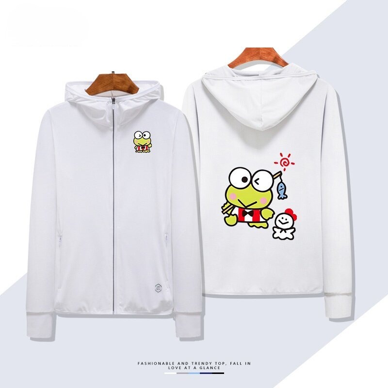 可洛比 Keroppi 夏季通勤冰絲速乾涼感防曬外套