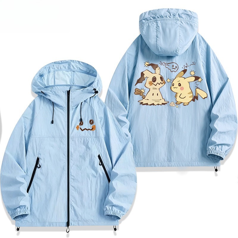 寶可夢 男女輕薄透氣防曬服外套