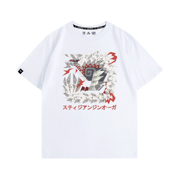 魔物獵人荒野 第2彈 印花短袖T恤-CASEZONE