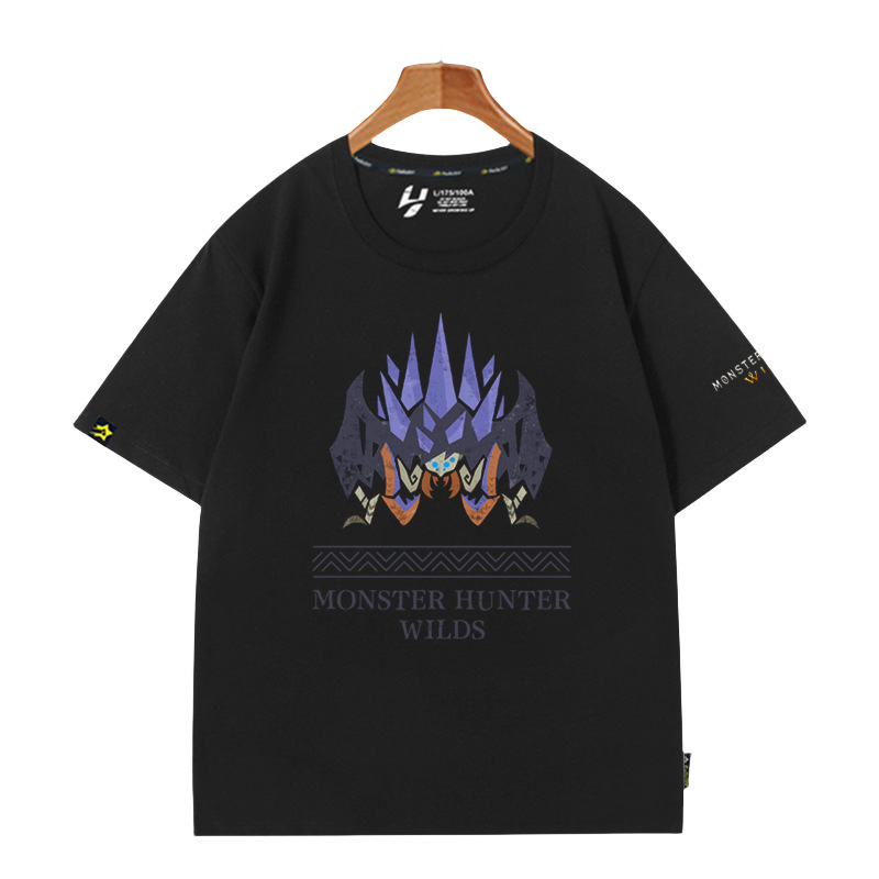 魔物獵人荒野 第2彈 印花短袖T恤-CASEZONE
