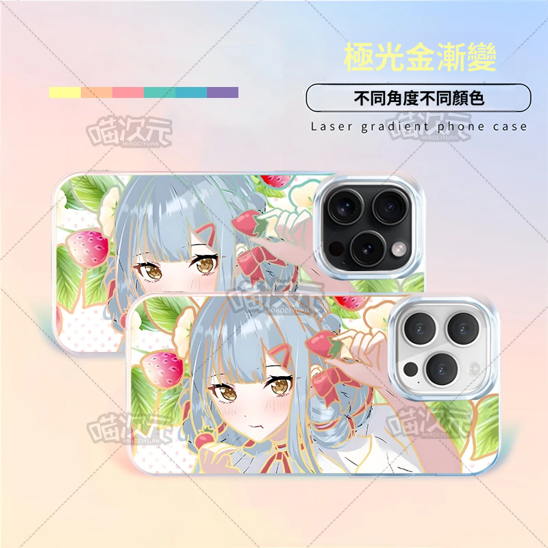 【大集合】動漫極光金漸變手機殼-CASEZONE