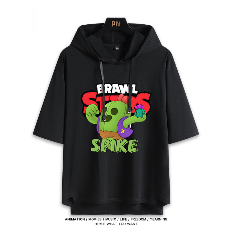 荒野亂鬥 連帽短袖T恤-GOODTOYSTUDIO