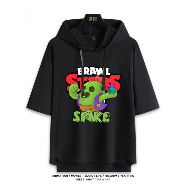 荒野亂鬥 連帽短袖T恤-GOODTOYSTUDIO