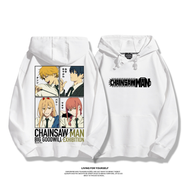 鏈鋸人 2025秋冬新款 親子情侶男女連帽衛衣-ZUIHANG SHOP