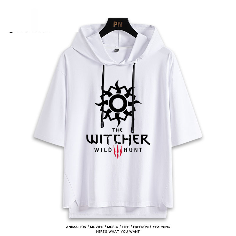 巫師3狂獵遊戲 連帽短袖T恤-GOODTOYSTUDIO