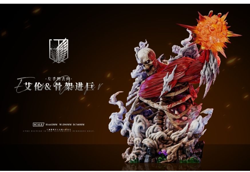 【預購】AZ艾助 左手的去向·艾倫&骨架進巨