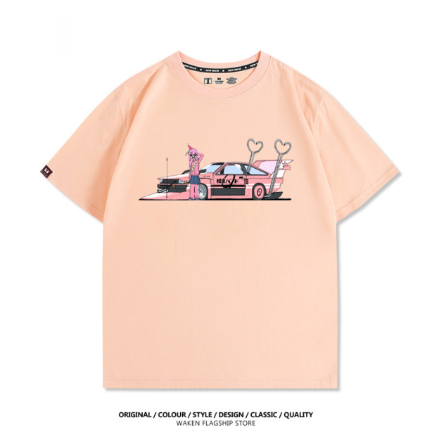 孤獨搖滾 印花T恤-GOODTOYSTUDIO