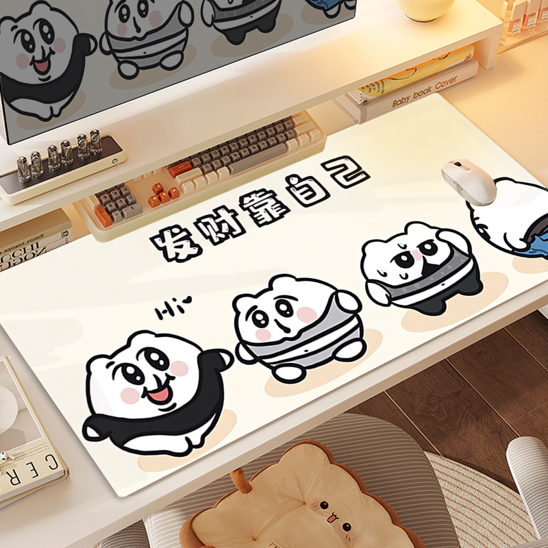 Chiikawa 主題桌墊 布質滑鼠墊