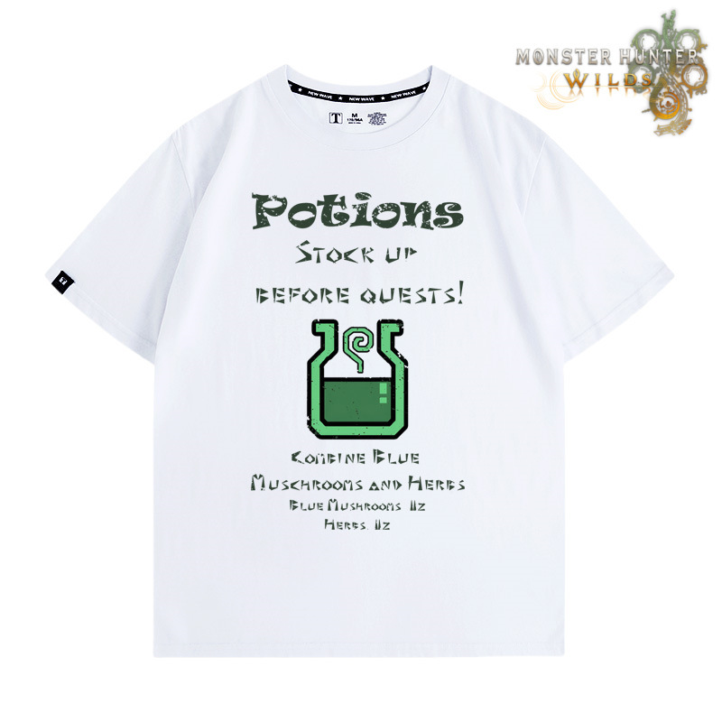 《魔物獵人荒野》第3彈 印花短袖T恤-GOODTOYSTUDIO