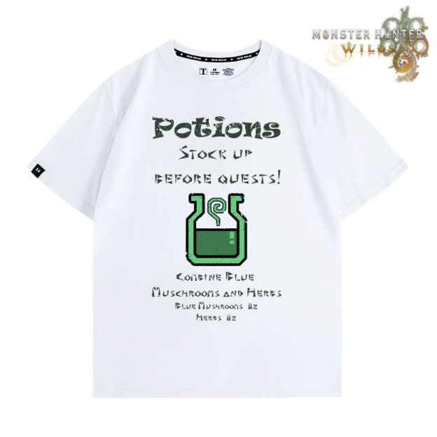《魔物獵人荒野》第3彈 印花短袖T恤-GOODTOYSTUDIO