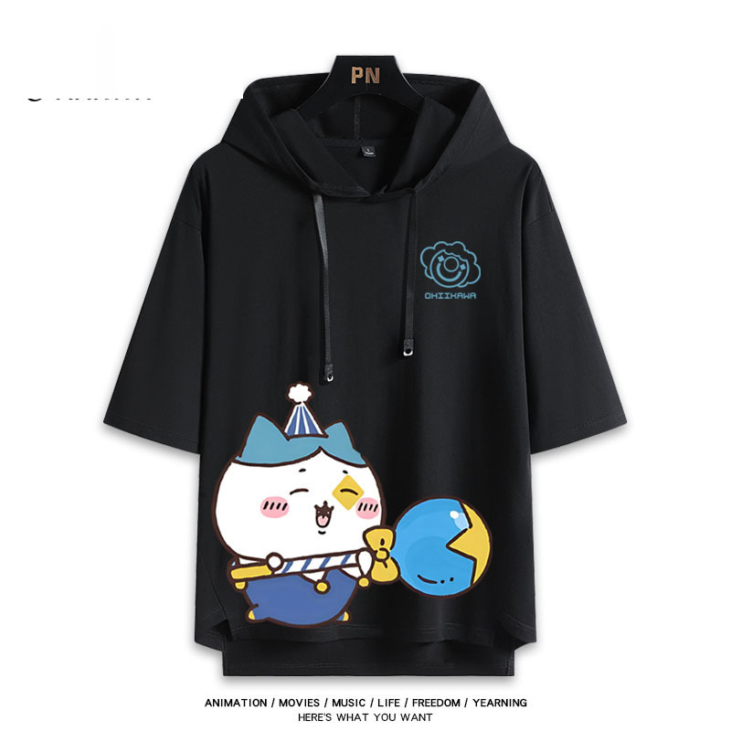 Chiikawa 忘本 連帽短袖T恤