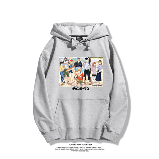 鏈鋸人 2025秋冬新款 親子情侶男女連帽衛衣-ZUIHANG SHOP