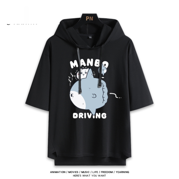 Chiikawa 忘本 連帽短袖T恤